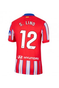 Fotbalové Dres Atletico Madrid Samuel Lino #12 Domácí Oblečení 2024-25 Krátký Rukáv